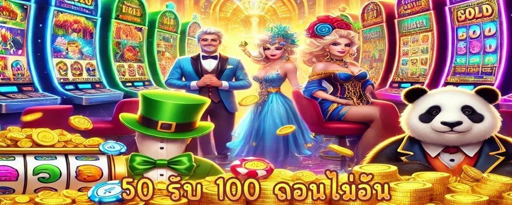 50 รับ 100 ถอนไม่อั้น